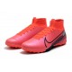 Nike Mercurial Superfly 7 Elite TF Black Red Football Boots