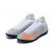 Nike Mercurial Superfly 7 Elite TF Grey Orange White Football Boots