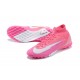 Nike Mercurial Superfly 7 Elite TF Grey Pink Peach Football Boots