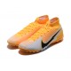 Nike Mercurial Superfly 7 Elite TF Silver Black Orange Football Boots