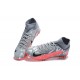 Nike Mercurial Superfly VII Academy TF Silver Black Orange Football Boots