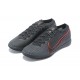 Nike Mercurial Vapor 13 Elite IC Black Red Grey Football Boots