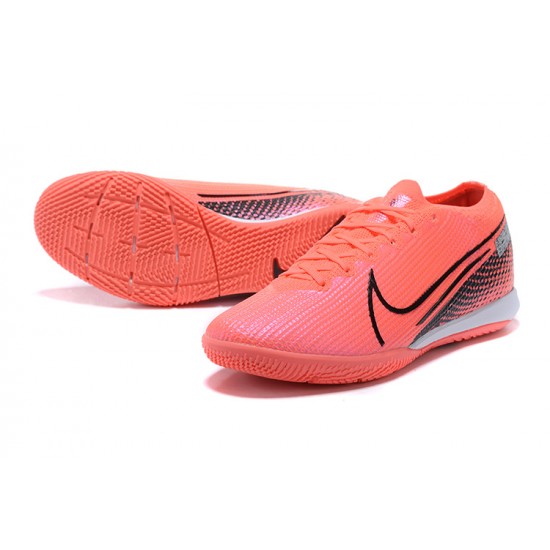 Nike Mercurial Vapor 13 Elite IC Peach Black Football Boots