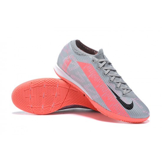 Nike Mercurial Vapor 13 Elite IC Silver Black Peach Football Boots