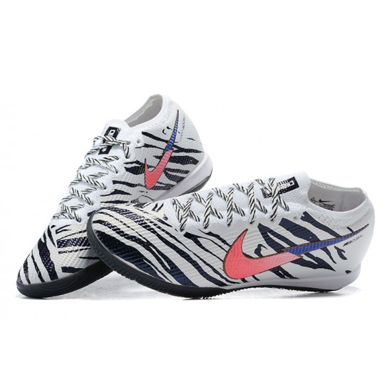 Nike Mercurial Vapor 13 Elite IC White Black Pink Blue Football Boots