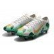 Nike Mercurial Vapor 13 Elite SG Low Grey Gold Green Football Boots