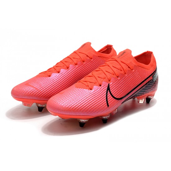 Nike Mercurial Vapor 13 Elite SG Low Pink Black Football Boots