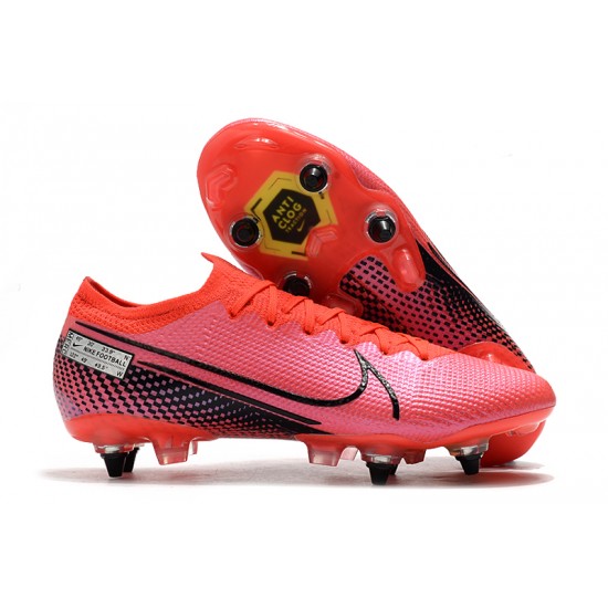 Nike Mercurial Vapor 13 Elite SG Low Pink Black Football Boots