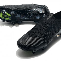 Nike Mercurial Vapor 13 Elite SG-PRO AC Low Black Green Football Boots