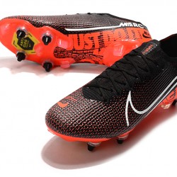 Nike Mercurial Vapor 13 Elite SG-PRO AC Low Black White Orange Football Boots