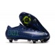 Nike Mercurial Vapor 13 Elite SG-PRO AC Low Deep Blue White Black Football Boots