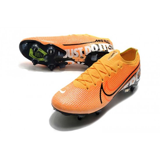 Nike Mercurial Vapor 13 Elite SG-PRO AC Low Orange Black White Football Boots