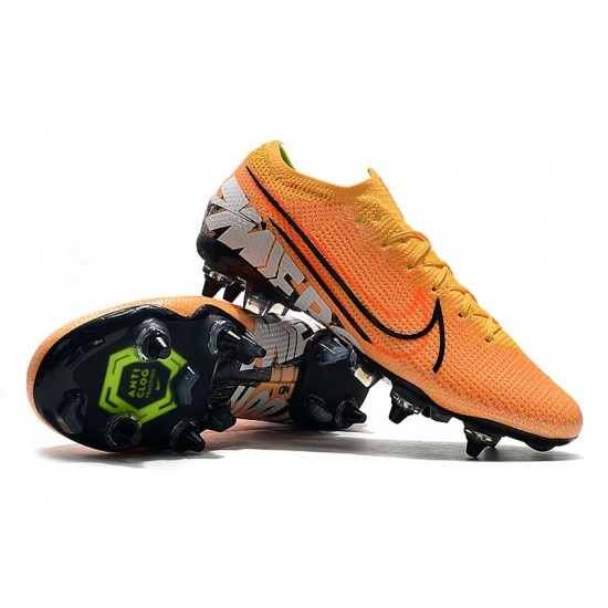 Nike Mercurial Vapor 13 Elite SG-PRO AC Low Orange Black White Football Boots