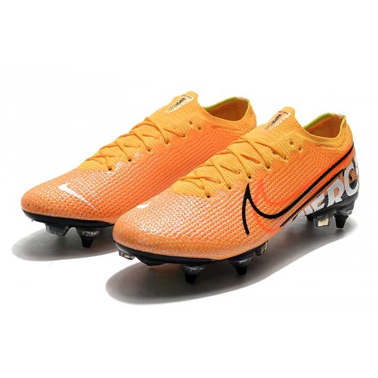 Nike Mercurial Vapor 13 Elite SG-PRO AC Low Orange Black White Football Boots