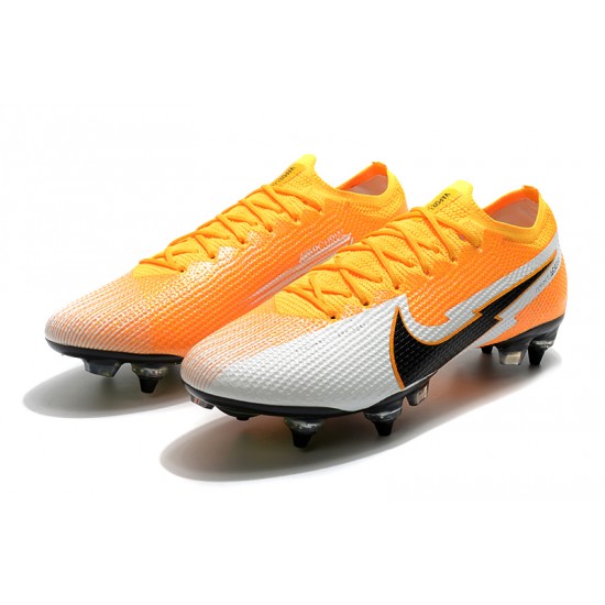 Nike Mercurial Vapor 13 Elite SG-PRO AC Low Orange Grey Black Football Boots