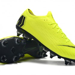 Nike Mercurial Vapor Fury VII Elite SG-Pro AC Yellow Green Black Football Boots