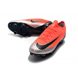 Nike Mercurial Vapor VI Elite CR7 SG AC Low Orange Silver Black Football Boots