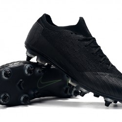 Nike Mercurial Vapor VII Elite SG AC Green All Black Football Boots