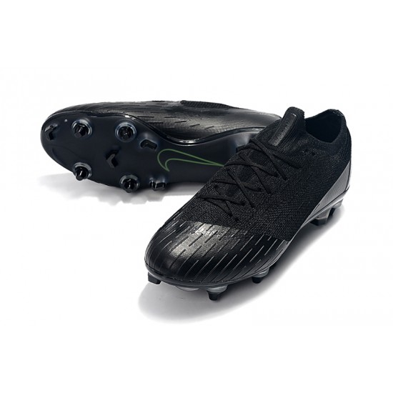 Nike Mercurial Vapor VII Elite SG AC Green All Black Football Boots