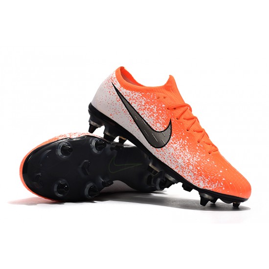 Nike Mercurial Vapor VII Elite SG AC Low Orange White Black Football Boots