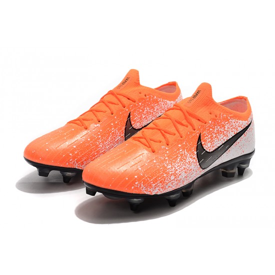 Nike Mercurial Vapor VII Elite SG AC Low Orange White Black Football Boots