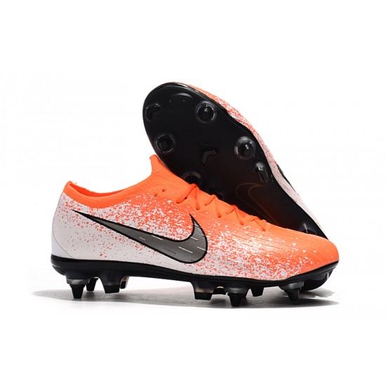 Nike Mercurial Vapor VII Elite SG AC Low Orange White Black Football Boots