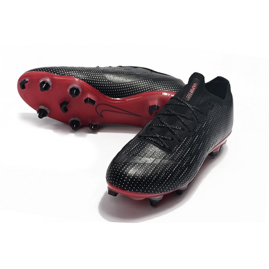 Nike Mercurial Vapor XII Elite SG Black Win-Red Football Boots