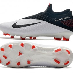 Nike Phantom Vision Elite DF FG Black White Football Boots