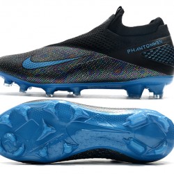 Nike Phantom Vision Elite DF FG Blue Black Football Boots