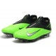 Nike Phantom Vision Elite DF FG Green Black Silver Football Boots