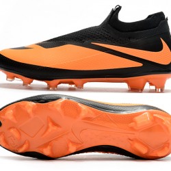 Nike Phantom Vision Elite DF FG Orange Black Football Boots