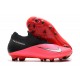 Nike Phantom Vision Elite DF FG Peach Black Silver Football Boots