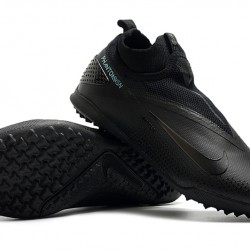 Nike React Phantom Vision 2 Pro Dynamic Fit TF All Black Football Boots