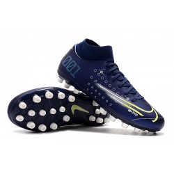 Nike Superfly 7 Academy AG Deep Blue White Football Boots