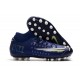 Nike Superfly 7 Academy AG Deep Blue White Football Boots