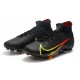 Nike Superfly 8 Elite FG High Mens Womens Black Yellow Red Football Boots