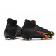 Nike Superfly 8 Elite FG High Mens Womens Black Yellow Red Football Boots