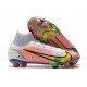 Nike Superfly 8 Elite FG High Mens Womens White Yellow Black Orange Football Boots