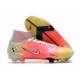 Nike Superfly 8 Elite High FG Mens Womens Orange Silver White Football Boots