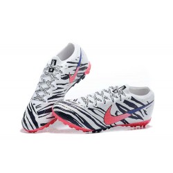 Nike Vapor 13 Elite TF Black White Peach Football Boots