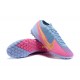 Nike Vapor 13 Elite TF Gold Pink LtBlue Football Boots