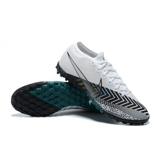 Nike Vapor 13 Elite TF Green White Black Football Boots