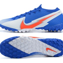 Nike Vapor 13 Elite TF Grey Orange LtBlue Football Boots