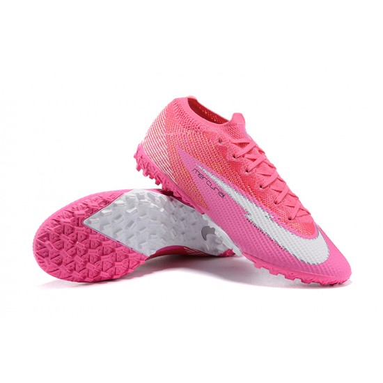 Nike Vapor 13 Elite TF Pink Red White Football Boots