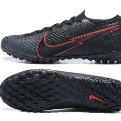 Nike Vapor 13 Elite TF Red Black Deep Black Football Boots