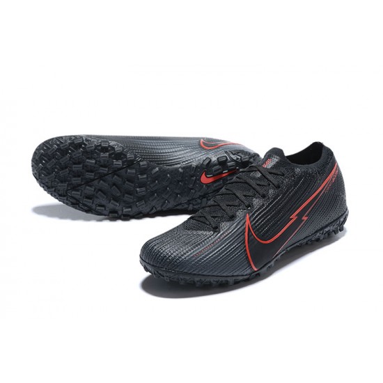 Nike Vapor 13 Elite TF Red Black Deep Black Football Boots