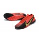 Nike Vapor 13 Elite TF Red Black Gold Football Boots