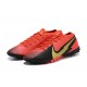 Nike Vapor 13 Elite TF Red Black Gold Football Boots