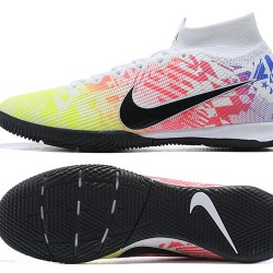 Nike Mercurial Superfly 7 Elite MDS IC Black Green Purple White Football Boots