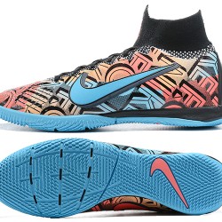 Nike Mercurial Superfly 7 Elite MDS IC Blue Black Orange Football Boots